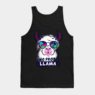 No probllama llama Tank Top